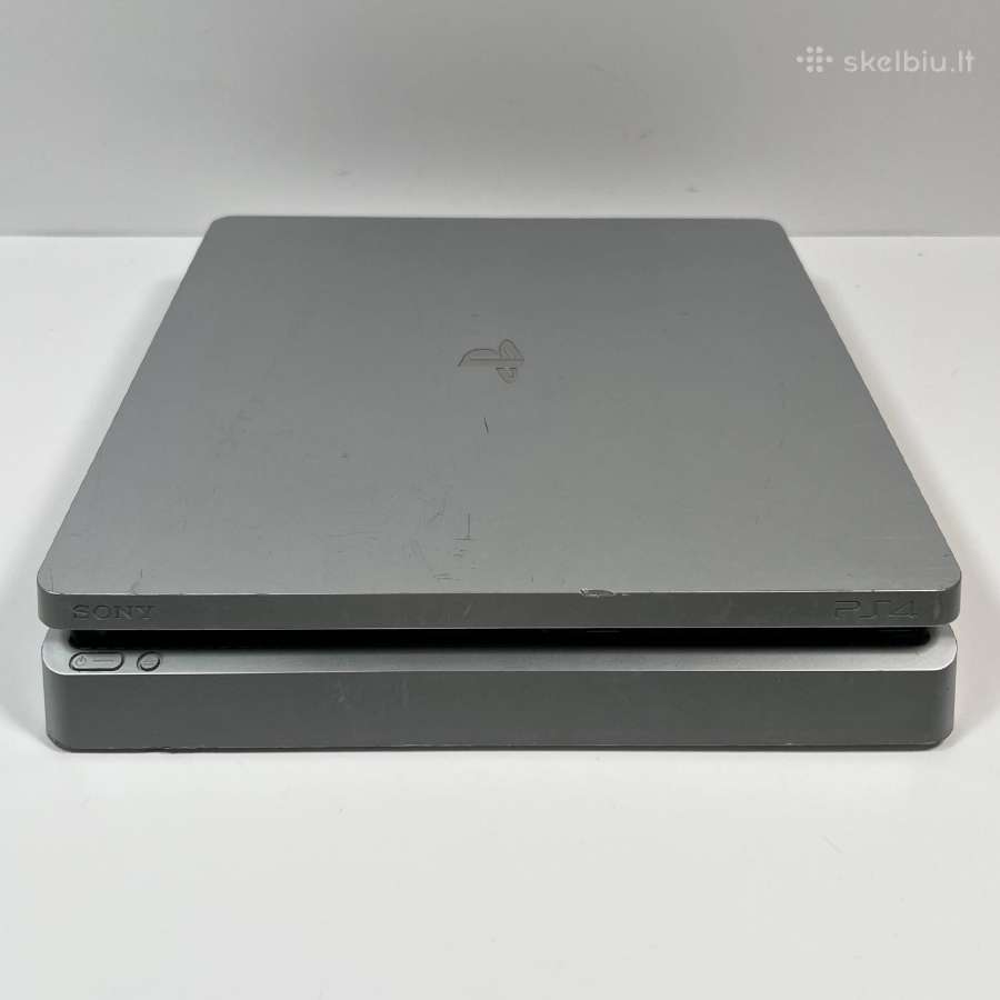 Sony Playstation 4 slim, 500gb, silver - nuotraukos Nr. 2