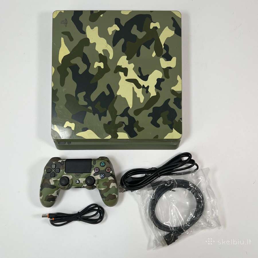 Sony Playstation 4 slim, 500gb, camo