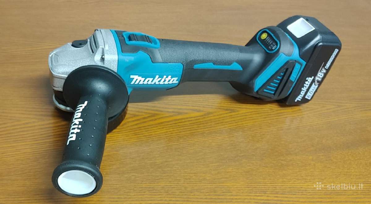Makita Dga404 18v 100mm pilnas komplektas - nuotraukos Nr. 19