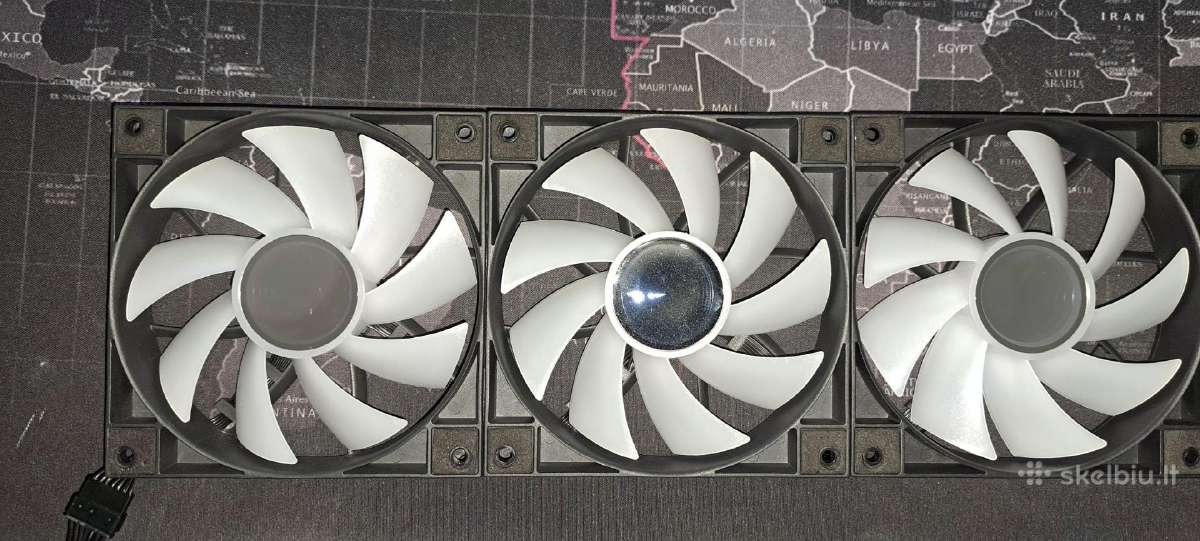 Rgb infinity , 120mm aušintuvai 3vnt blokas