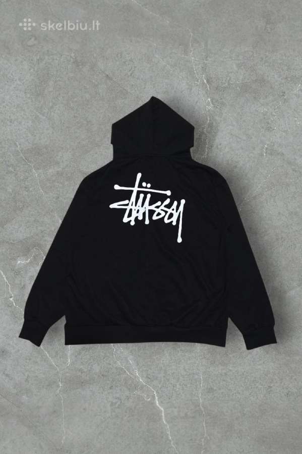 Basic stüssy džemperis su užtrauktuku - nuotraukos Nr. 2