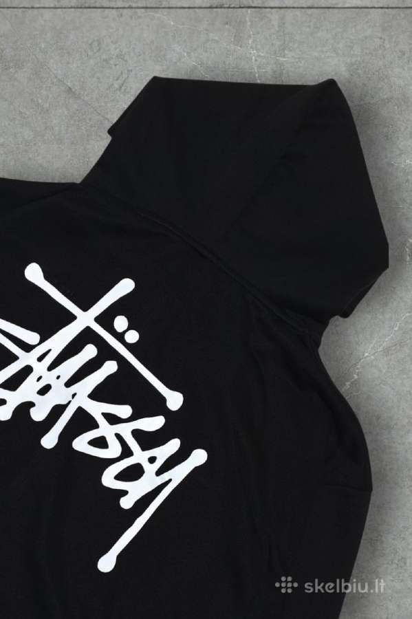 Basic stüssy džemperis su užtrauktuku - nuotraukos Nr. 3