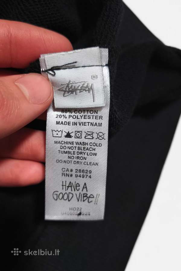 Basic stüssy džemperis su užtrauktuku - nuotraukos Nr. 5