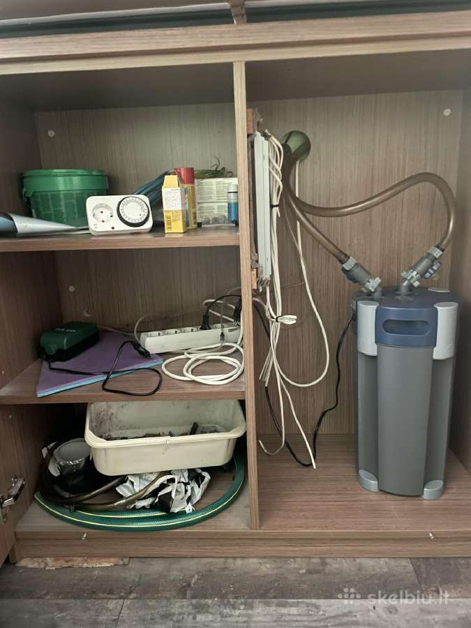 Akvariumas 250 litru su spintele ir filtru - nuotraukos Nr. 3