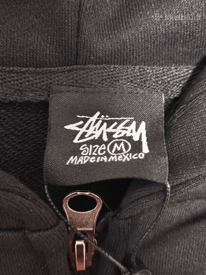 Basic stüssy džemperis su užtrauktuku - nuotraukos Nr. 6