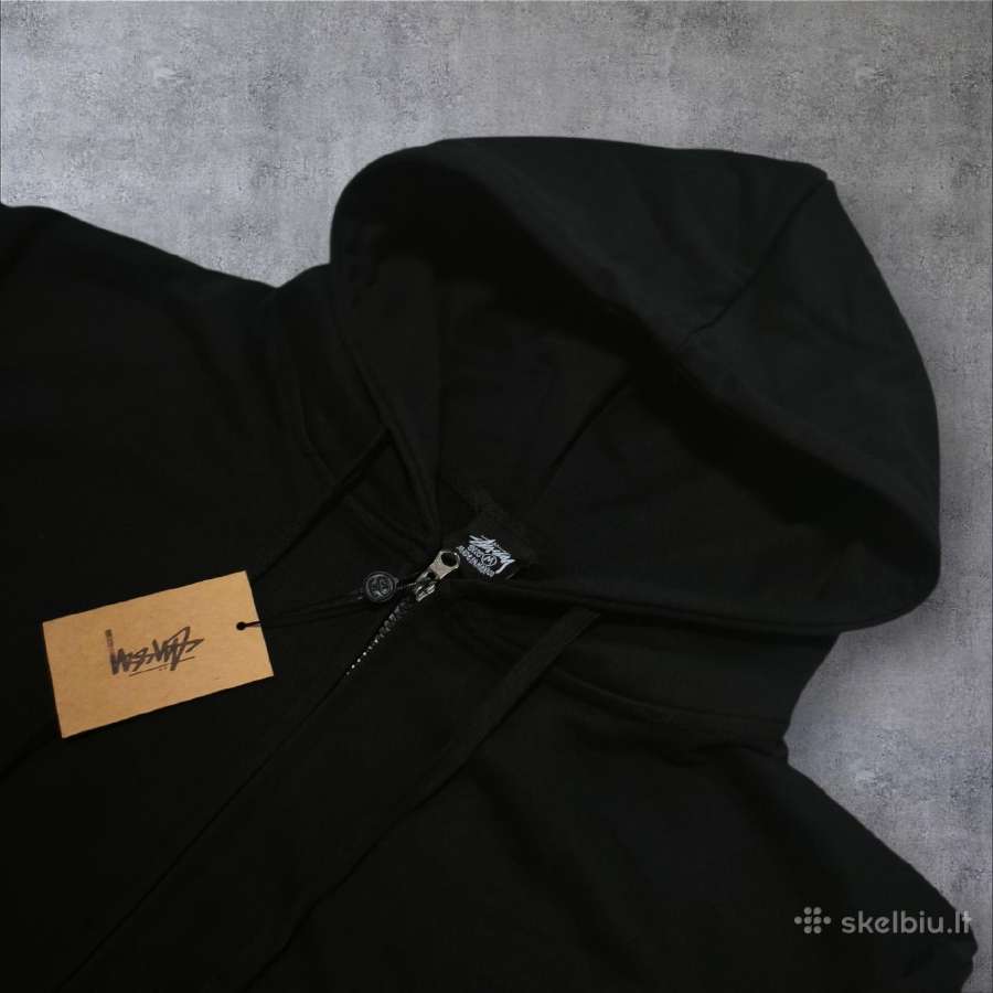 Basic stüssy džemperis su užtrauktuku - nuotraukos Nr. 4
