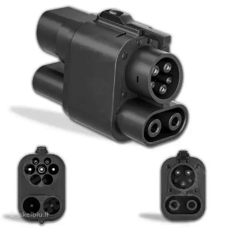 Ac+dc Ccs2 į Ccs1 adapteris elektromobiliams - nuotraukos Nr. 2