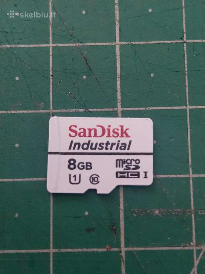 Sandisk Industrial Micro Sd kortele 8gb