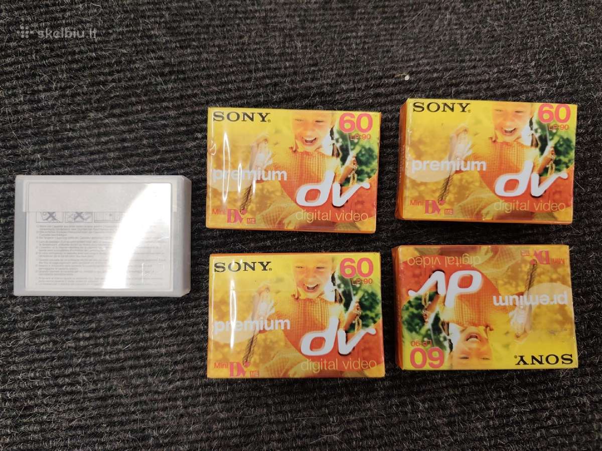Sony video kasetės - nuotraukos Nr. 2