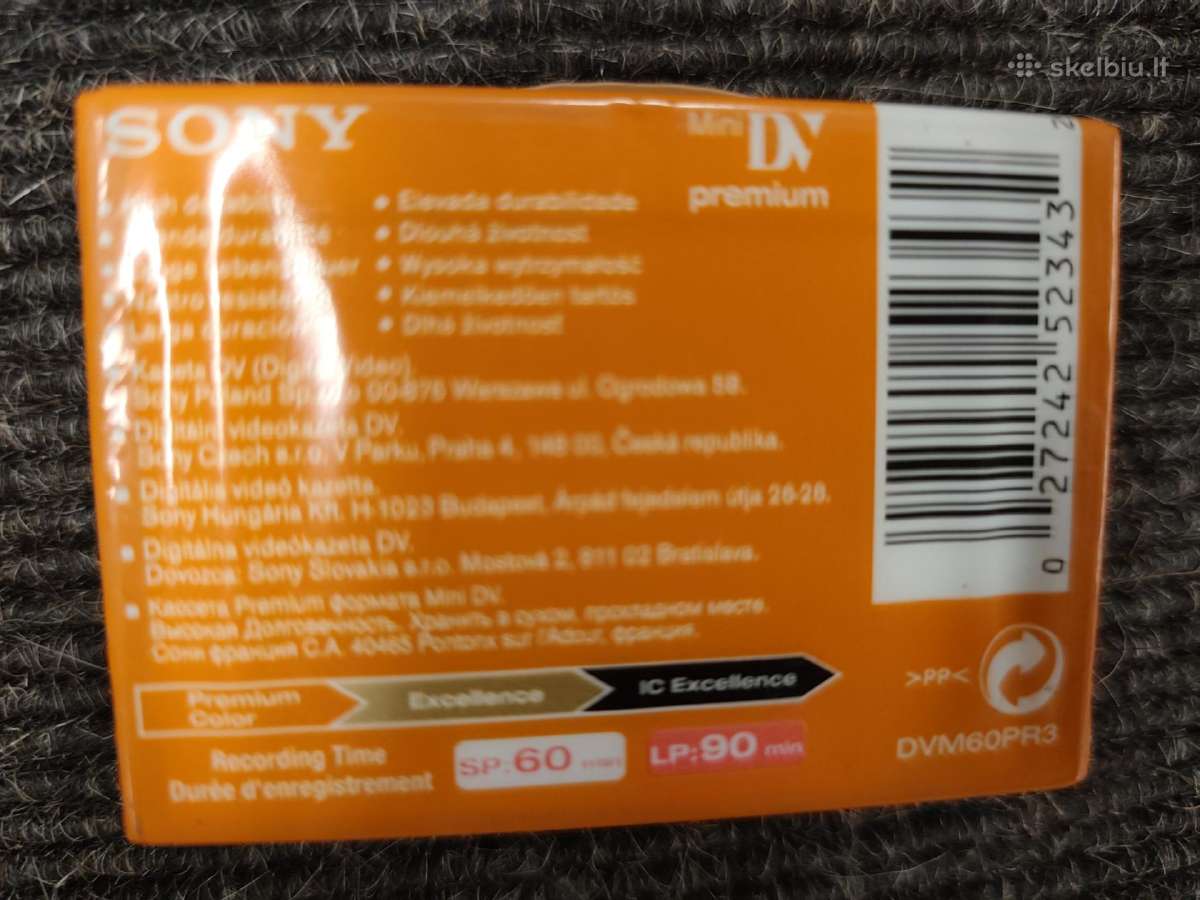 Sony video kasetės - nuotraukos Nr. 3