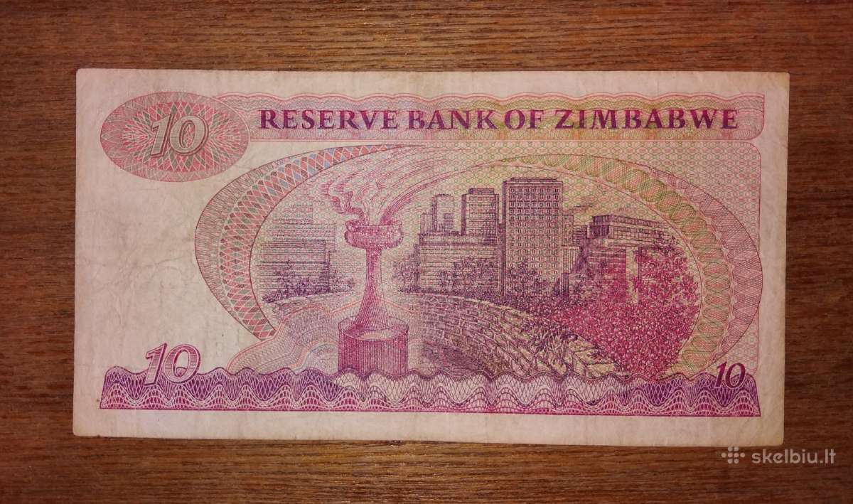 Zimbabvės 10 $ banknotas - nuotraukos Nr. 2