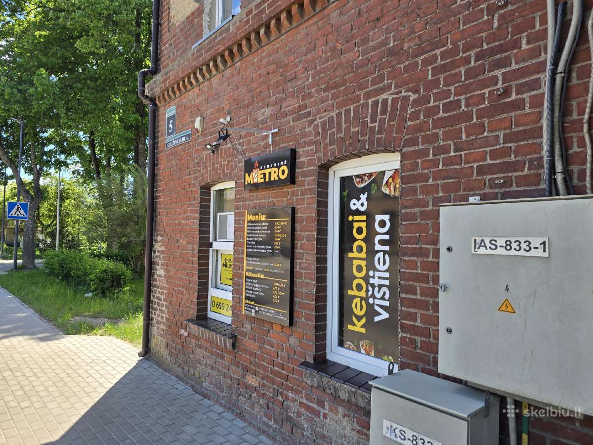Kebabines-picerijos patalpos. Nuoma 450€ - nuotraukos Nr. 19