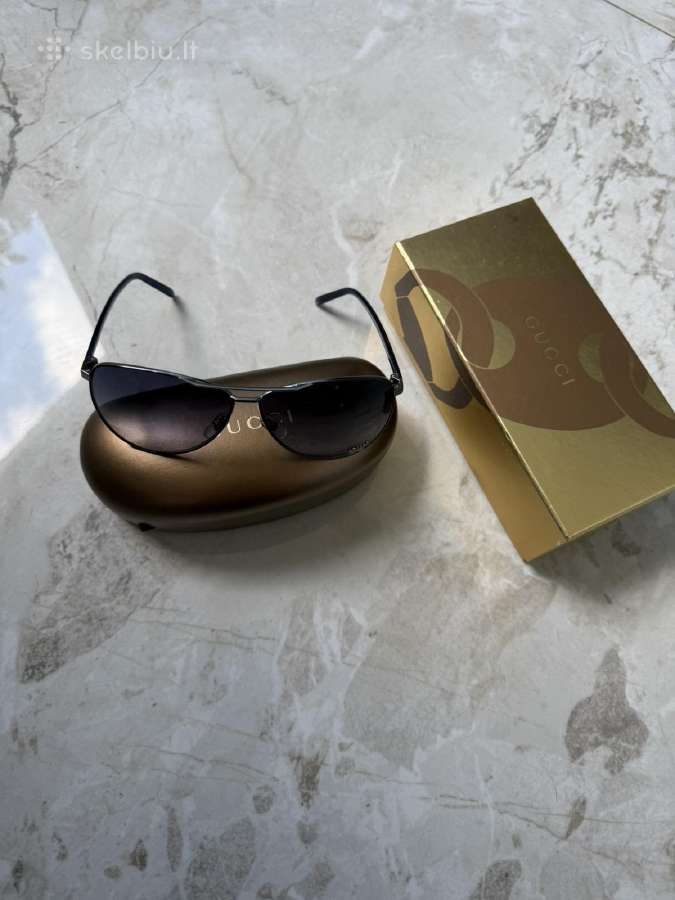 Originalūs Gucci aviator akiniai nuo saulės - nuotraukos Nr. 2