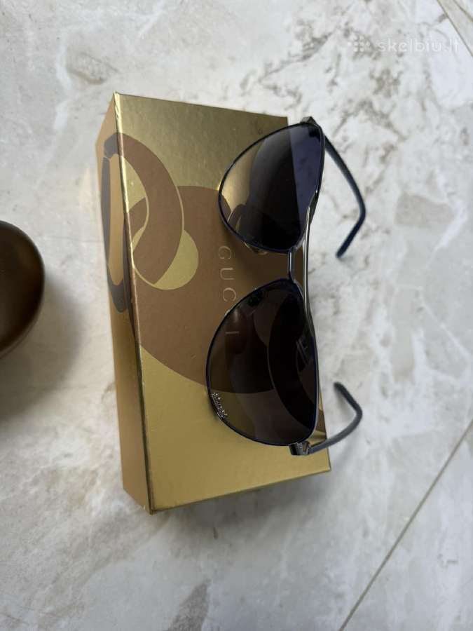 Originalūs Gucci aviator akiniai nuo saulės - nuotraukos Nr. 3