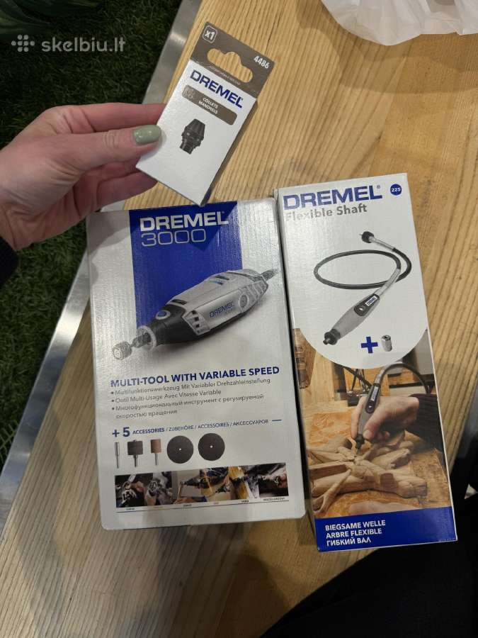Dremel komplektas juvelyrikai