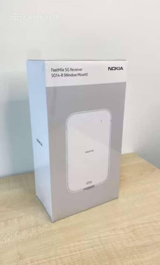 Perku Nokia Fastmile 5G išorinio ryšio imtuvą