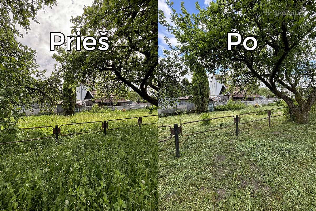 Žolės pjovimas Vilniuje ir Vilniaus rajone - nuotraukos Nr. 6
