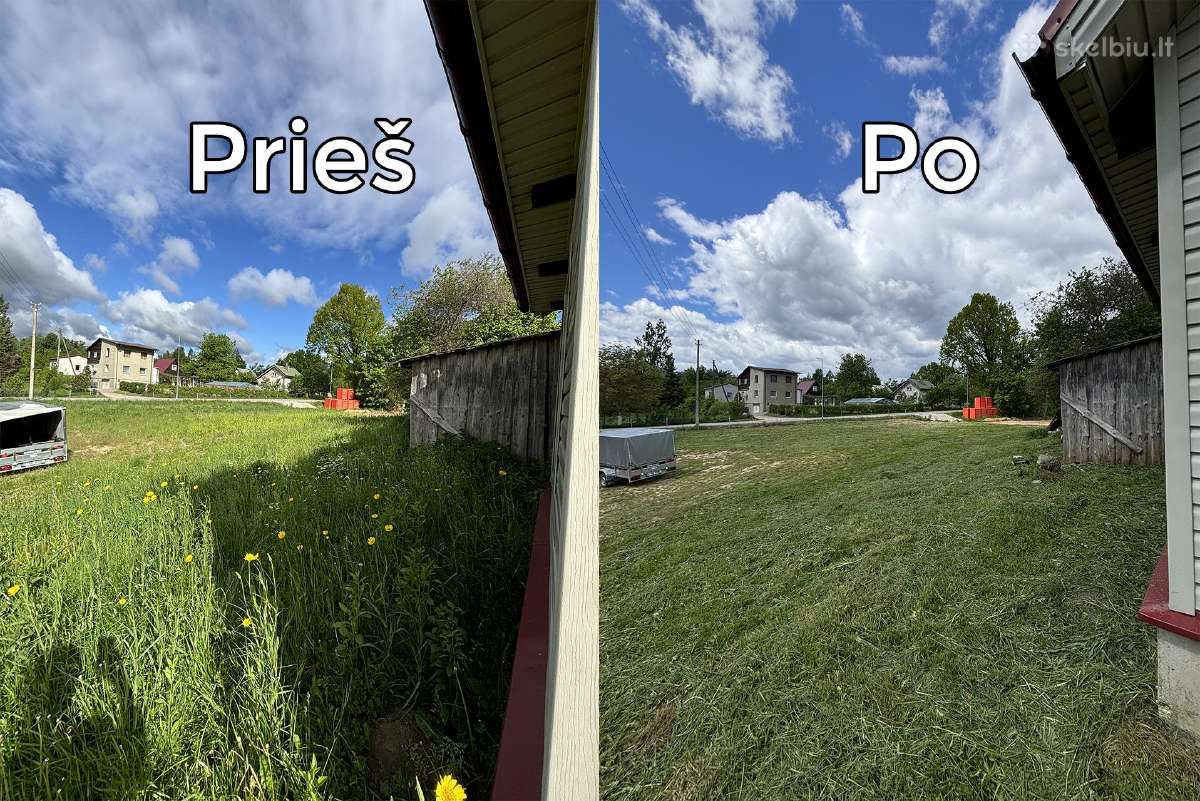 Žolės pjovimas Vilniuje ir Vilniaus rajone - nuotraukos Nr. 7