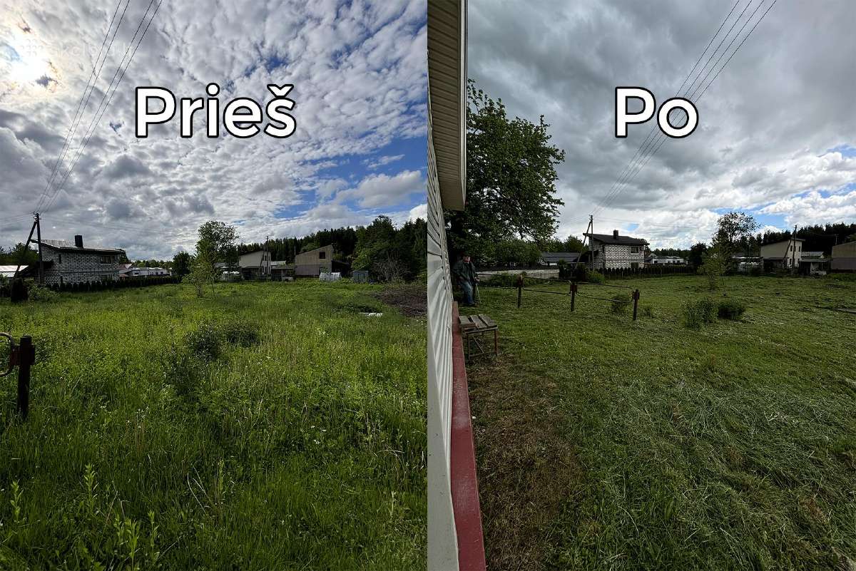 Žolės pjovimas Vilniuje ir Vilniaus rajone - nuotraukos Nr. 8