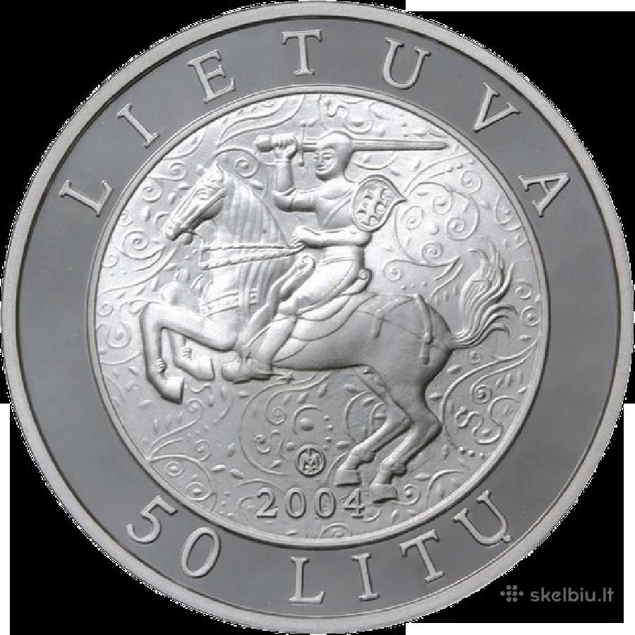 Pirksiu 50 litu. moneta statutą - nuotraukos Nr. 2