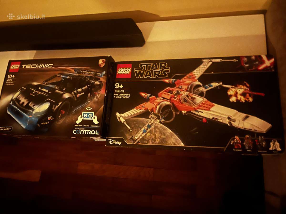 Lego Porsche 42176 + Star Wars X-wing 75273+batman - nuotraukos Nr. 4