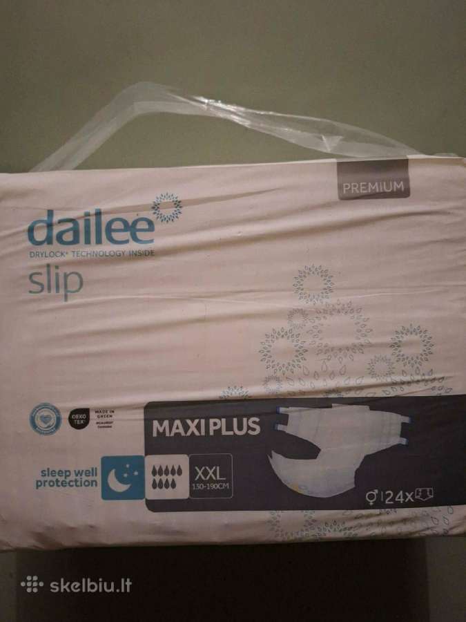 Sauskelnės Dailee,seni, Tena Slip Large, Xlarge