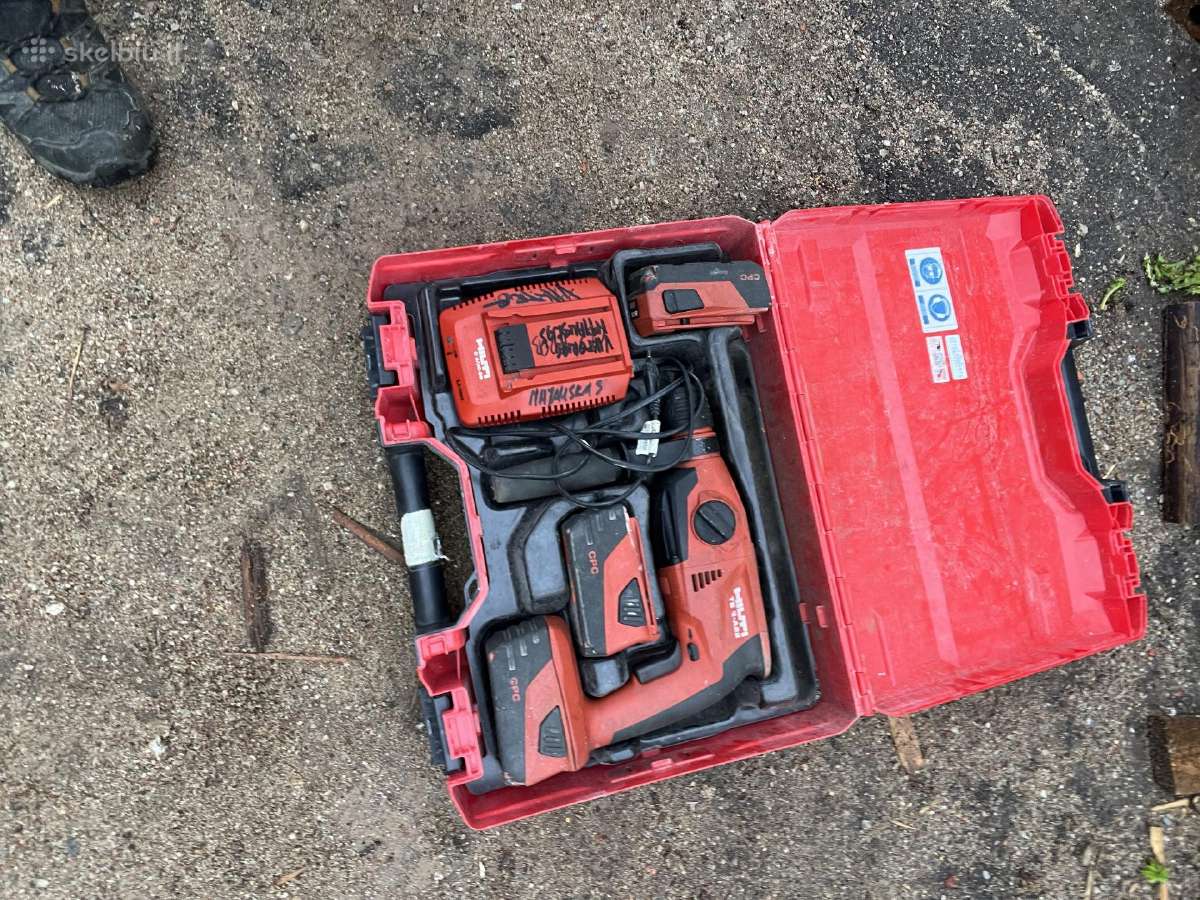 Hilti akumuliatoriniai elektriniai yrankiai - nuotraukos Nr. 2