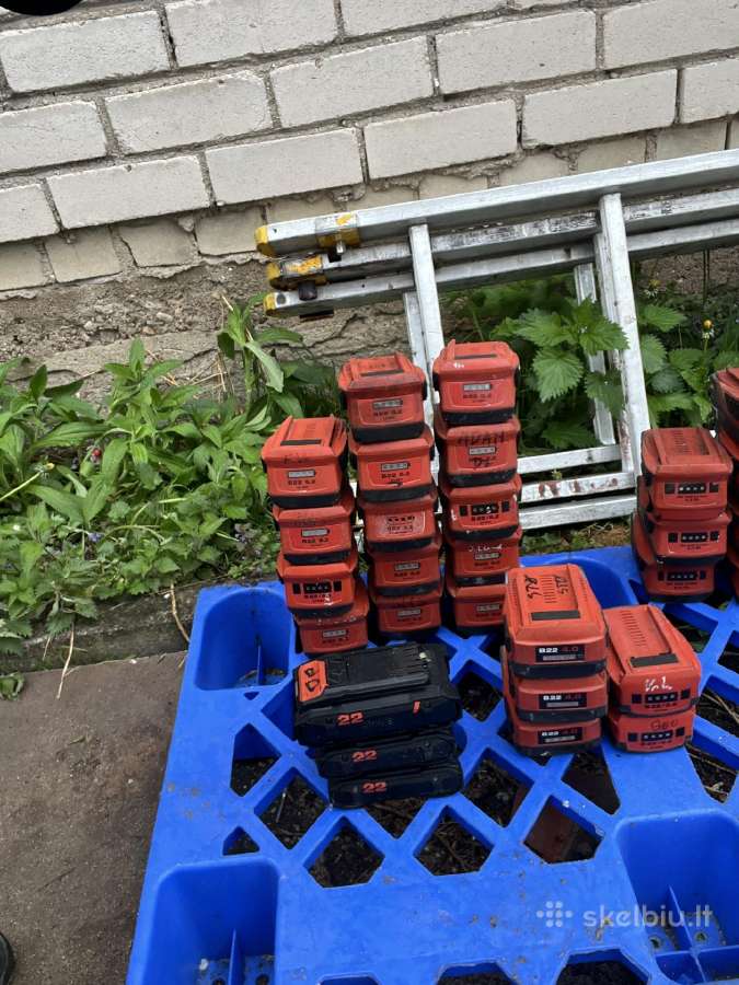 Hilti akumuliatoriniai elektriniai yrankiai - nuotraukos Nr. 3
