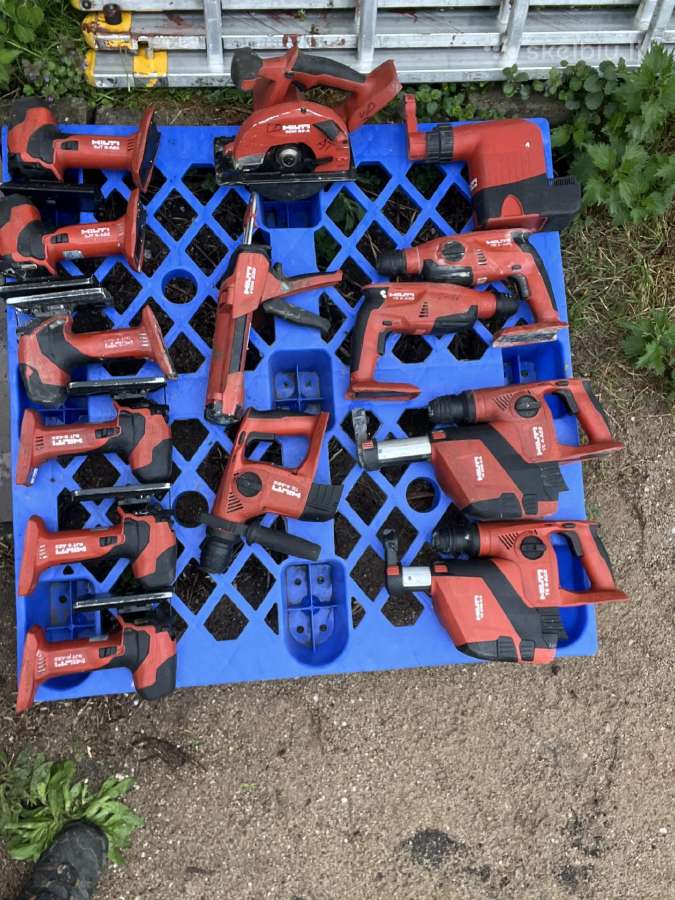 Hilti akumuliatoriniai elektriniai yrankiai - nuotraukos Nr. 13