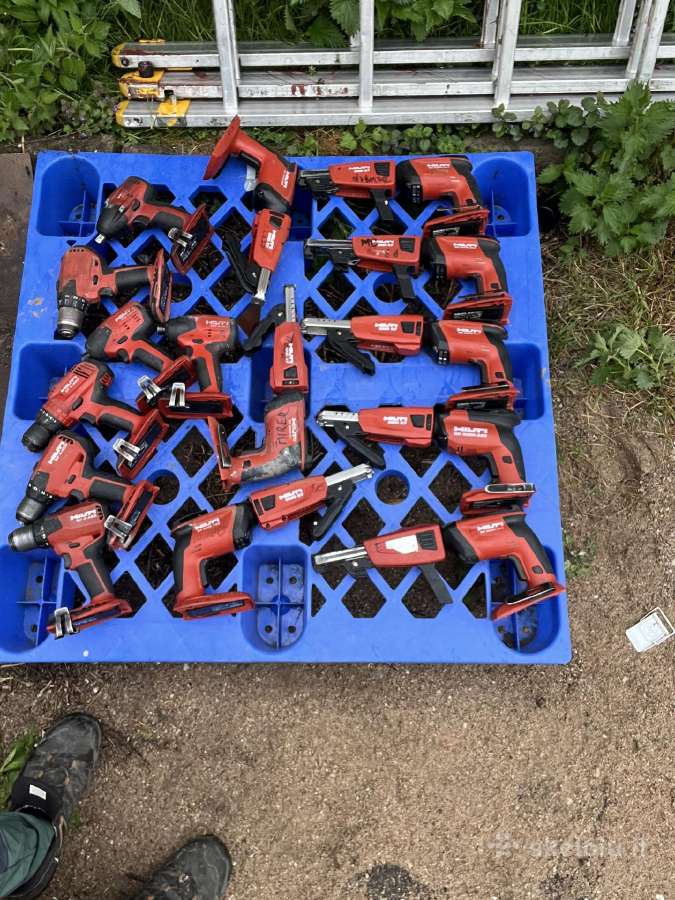 Hilti akumuliatoriniai elektriniai yrankiai - nuotraukos Nr. 14
