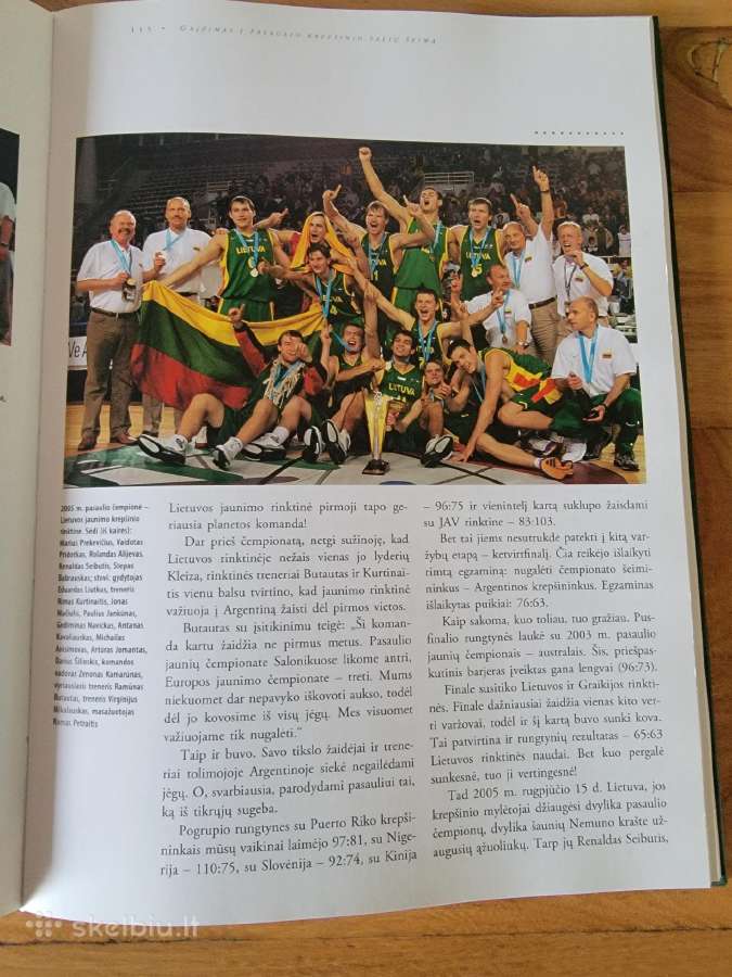 2007 m.leidimo knyga "Lietuvos krepšinis" - nuotraukos Nr. 6