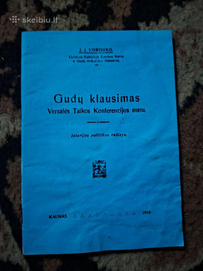 Gudų klausimas Versalės Taikos Konferencijos metu“