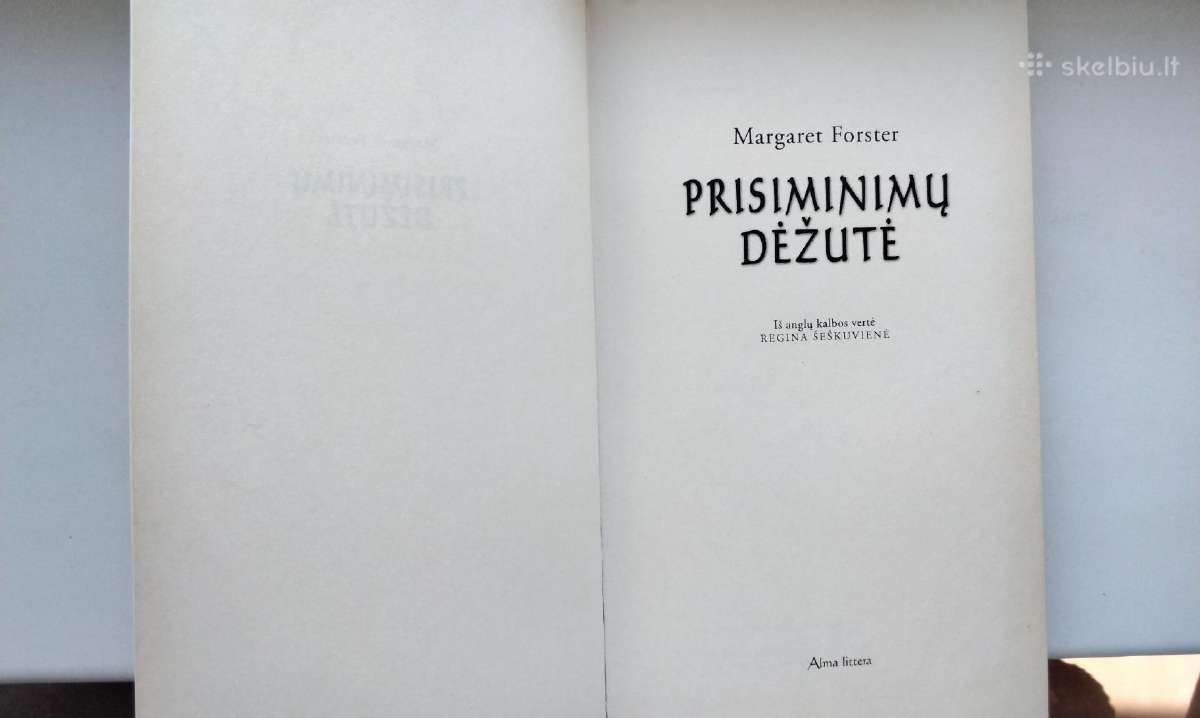 M. Forster. Prisiminimų dėžutė - nuotraukos Nr. 2