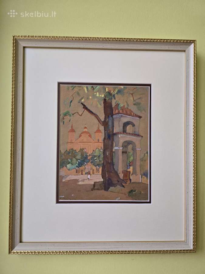 Adam Międzybłocki (1883-1956) paveikslas Kapliczka