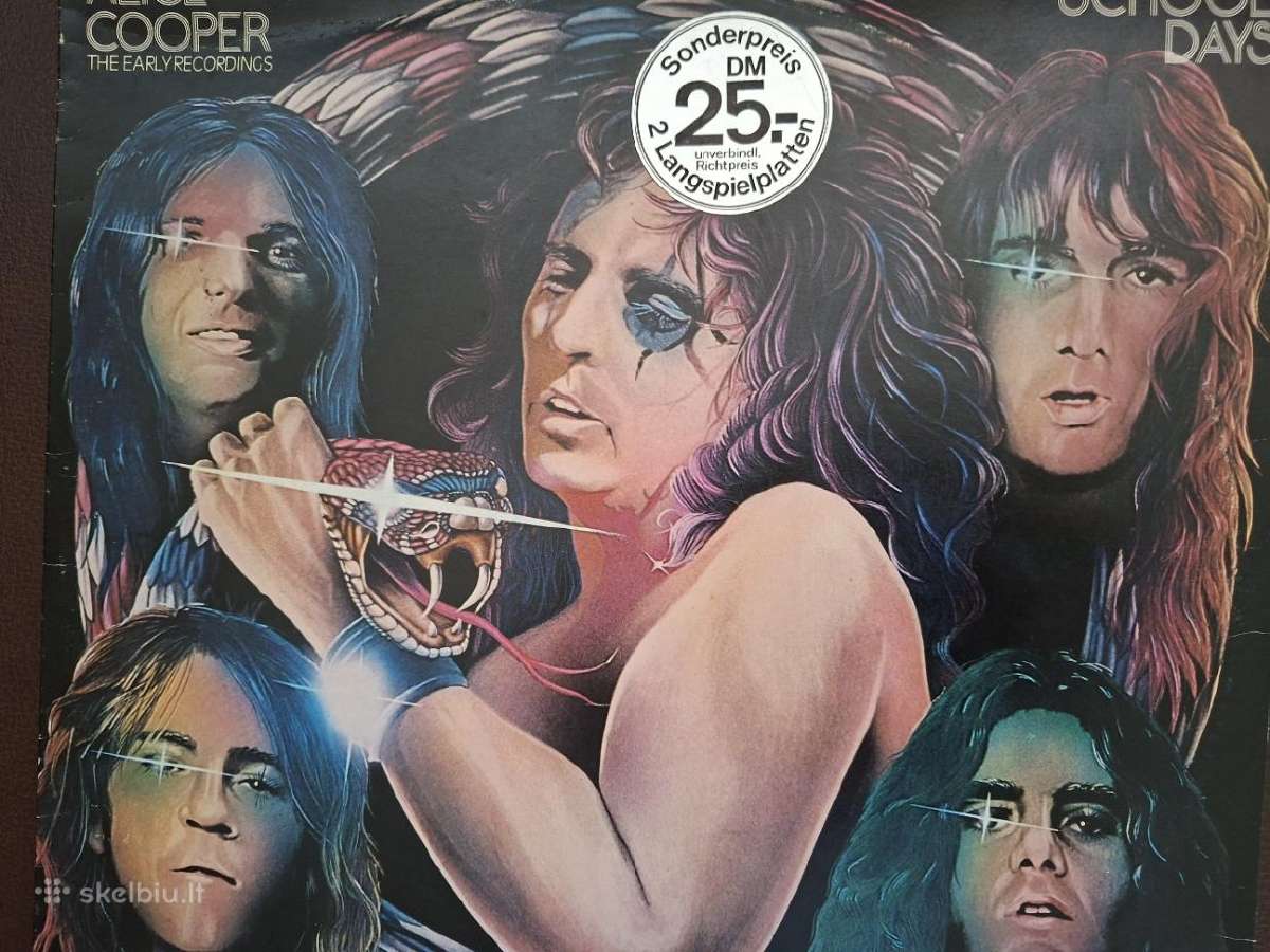 Alice Cooper 1973 "School Days;the Early Rec"