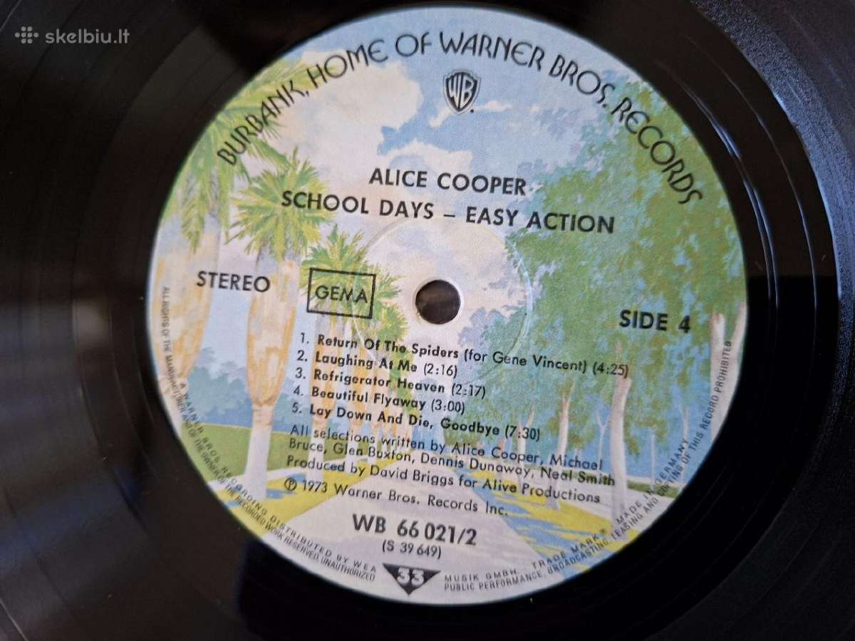 Alice Cooper 1973 "School Days;the Early Rec" - nuotraukos Nr. 4