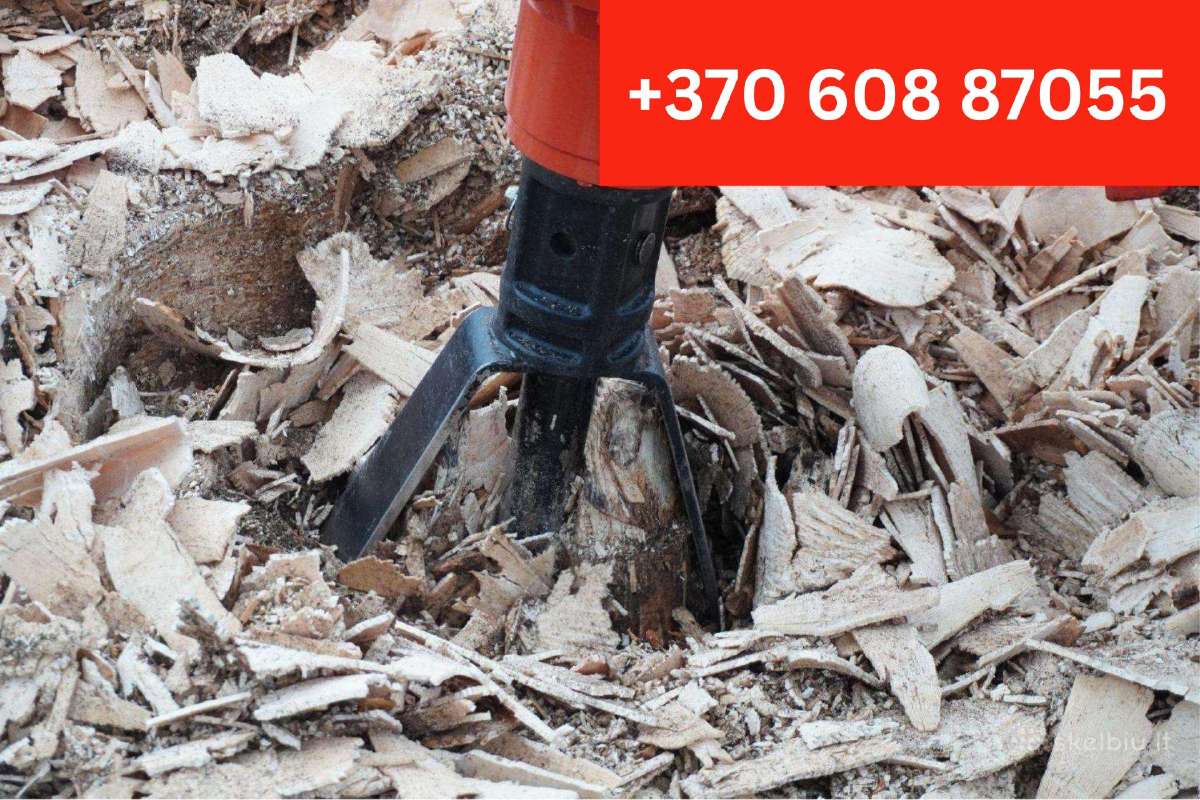 Freza, Bobcat, grėblys, greideris, apželdinimas - nuotraukos Nr. 37