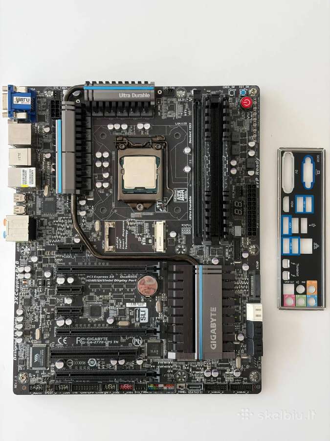 Gigabyte Ga-z77x-up5 Th + RAM+ Cpu