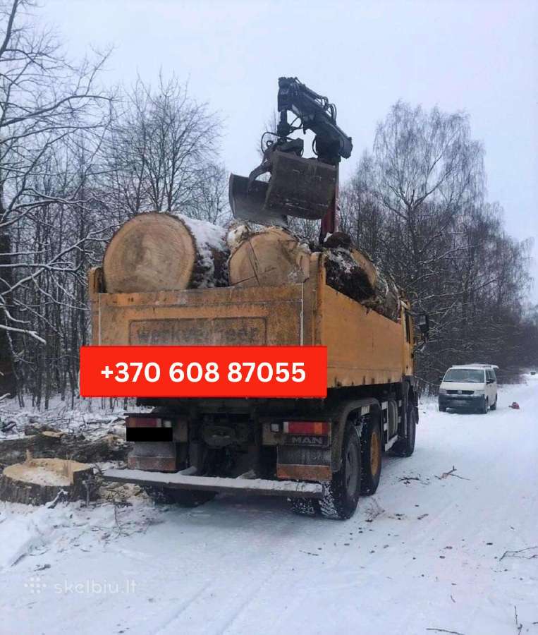 Šakų, Medienos Išvežimas, Sunkvežimis (30m3) - nuotraukos Nr. 4