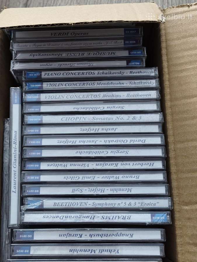 Klasikinės muzikos diskai