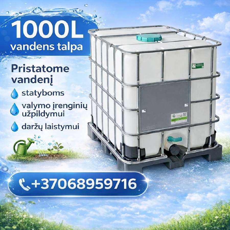 Vanduo statyboms
