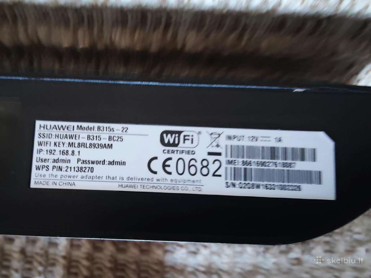 Huawei B315s-22 - nuotraukos Nr. 2