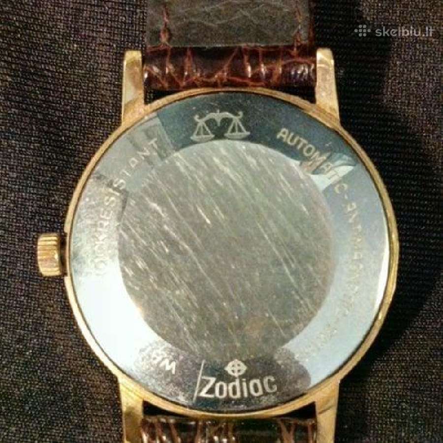 Zodiac Kingline vintažinis laikrodis - nuotraukos Nr. 10