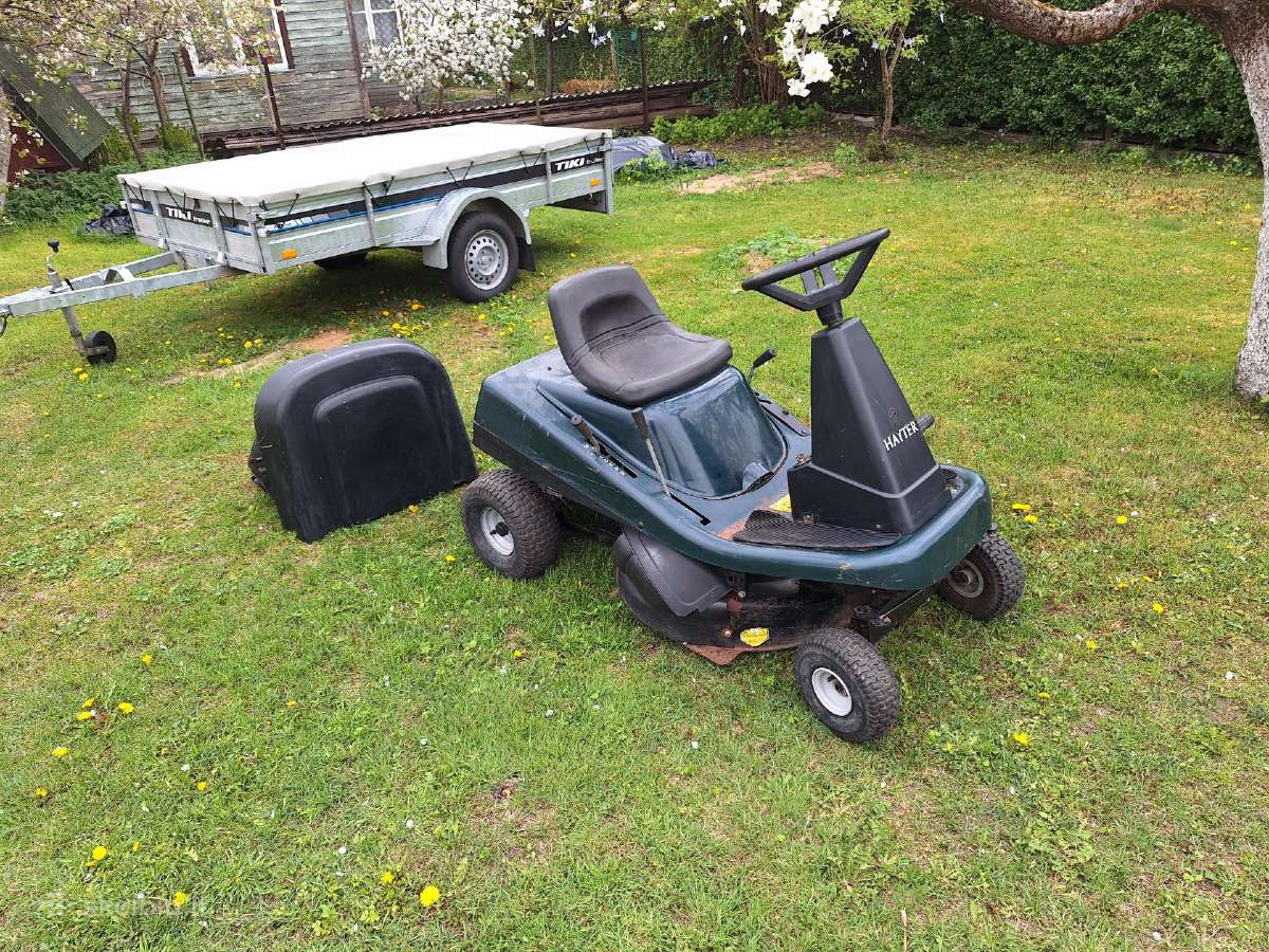 Hayter sodo traktoriukas briggs&stratton 10hp