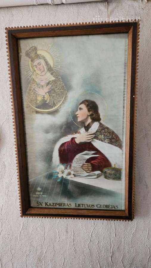 Religinis paveikslas reprodukcija.