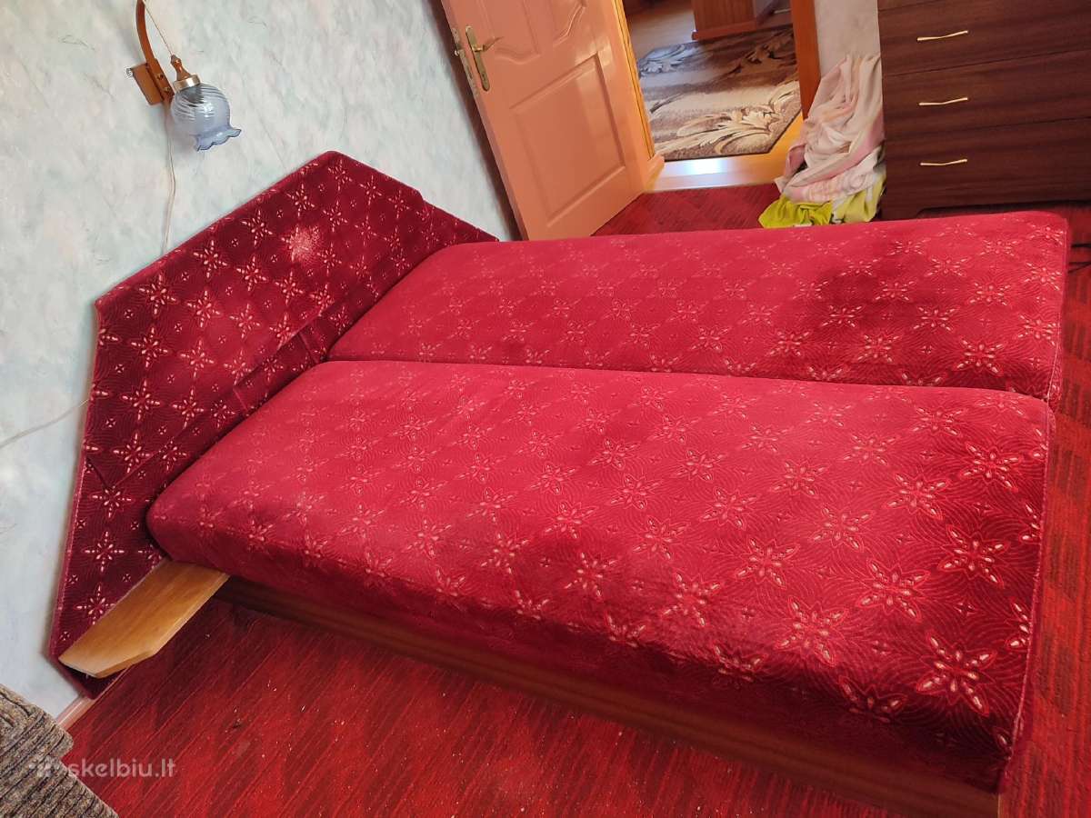 Parduodu naudotą dvigulę lovą