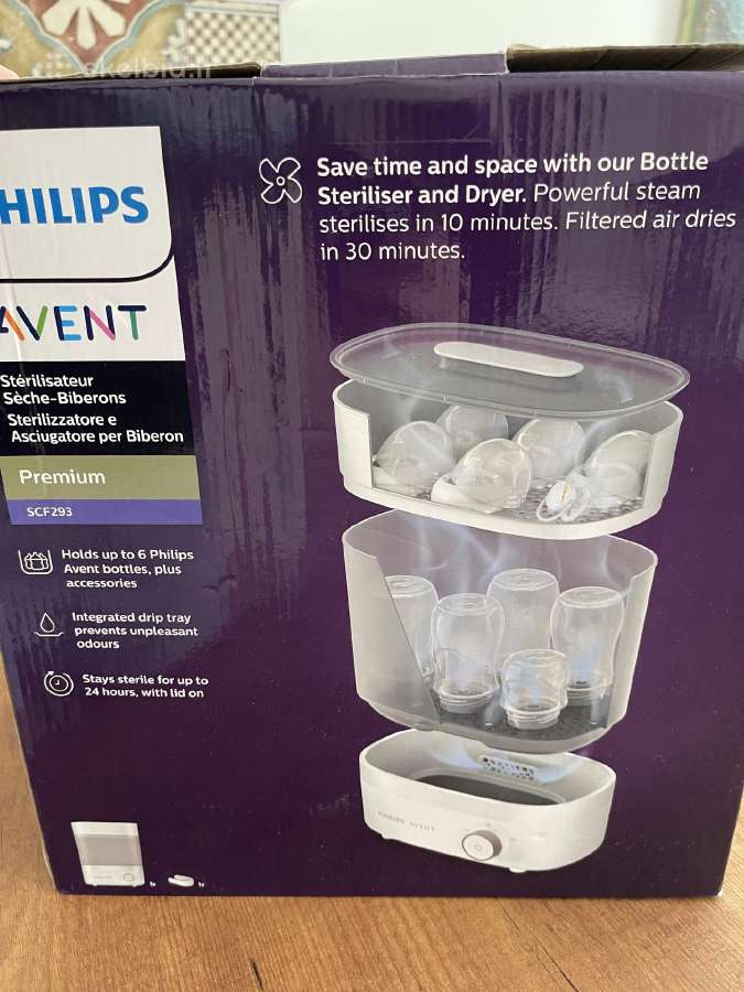 Philips sterilizatorius ir džiovintuvas
