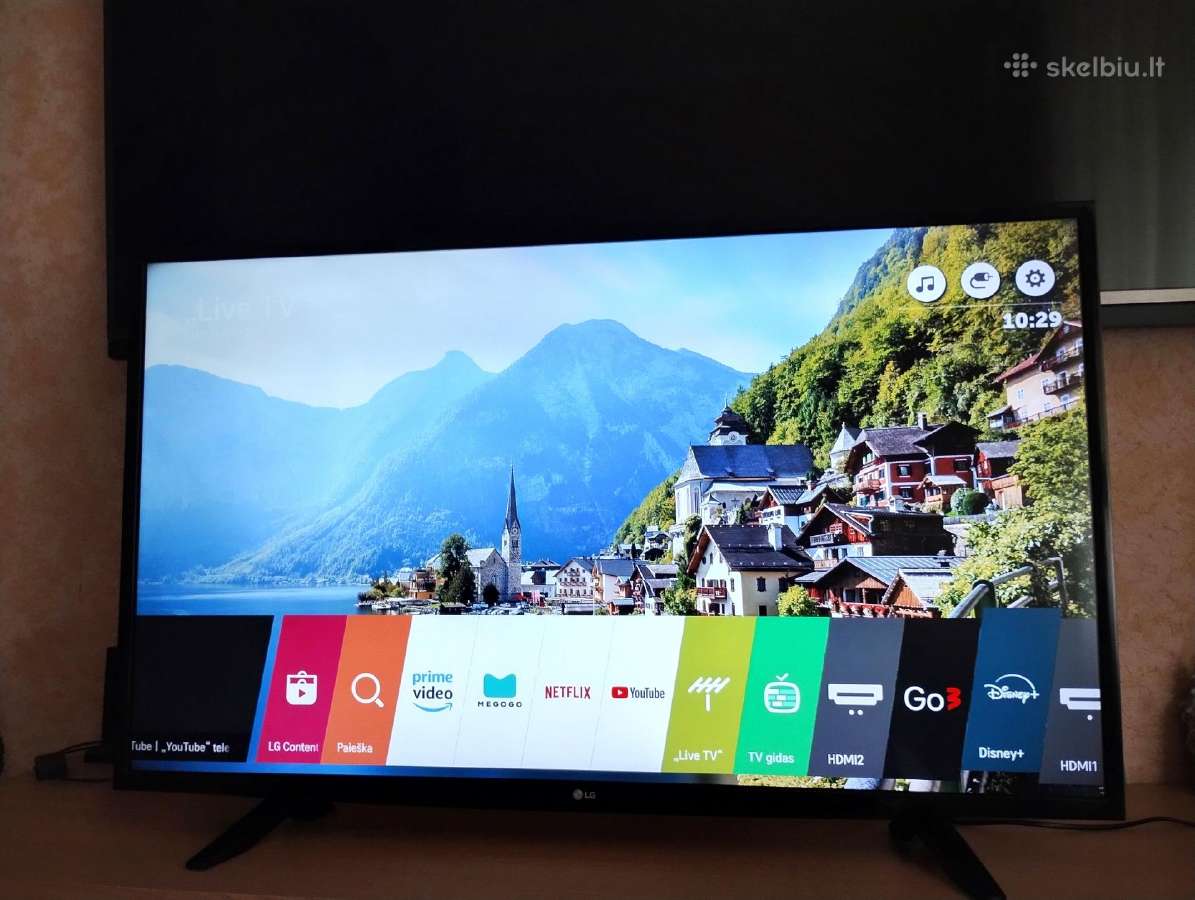 LG 43uh603v Atnaujintas