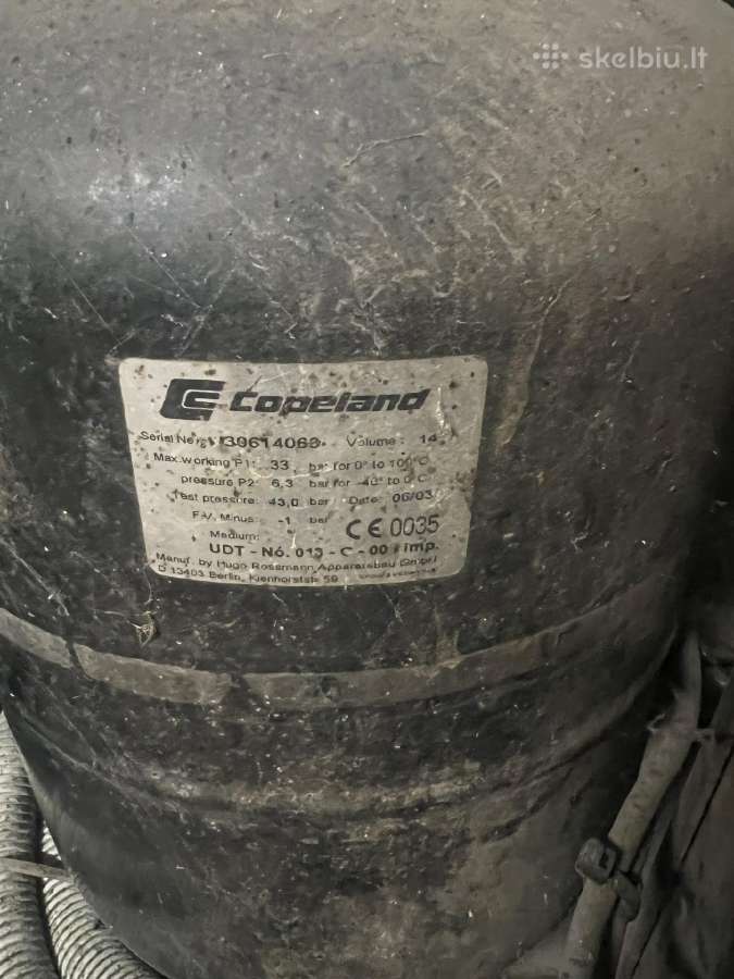Copeland Scroll šaldymo agregatas Zb75kce-twd-551 - nuotraukos Nr. 6