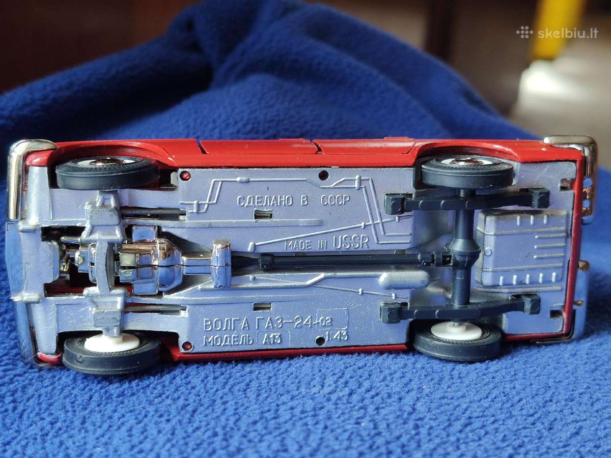 1:43 volga gaz 24-02 numerine A13 ussr - nuotraukos Nr. 3
